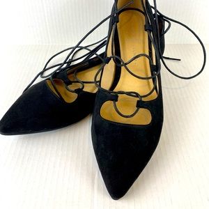 Chinese Laundry Lace-Up Ballet Flats